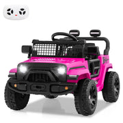 Auto elettrico per bambini 12V con telecomando, Veicolo elettrico con 3 velocit¨¤ Rosa