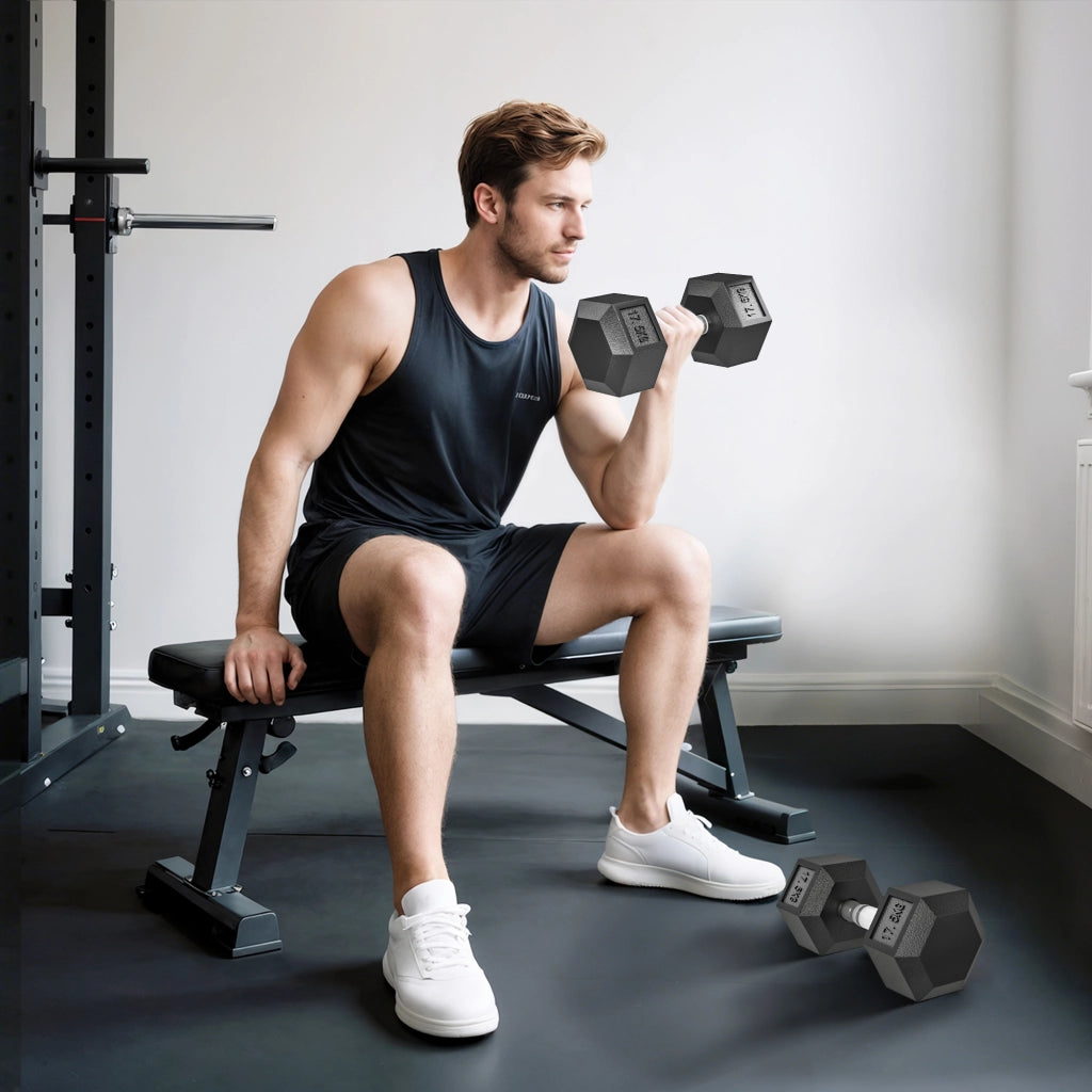 Manubrio 35 kg ¨C zephmum ¨C Nero + Argento