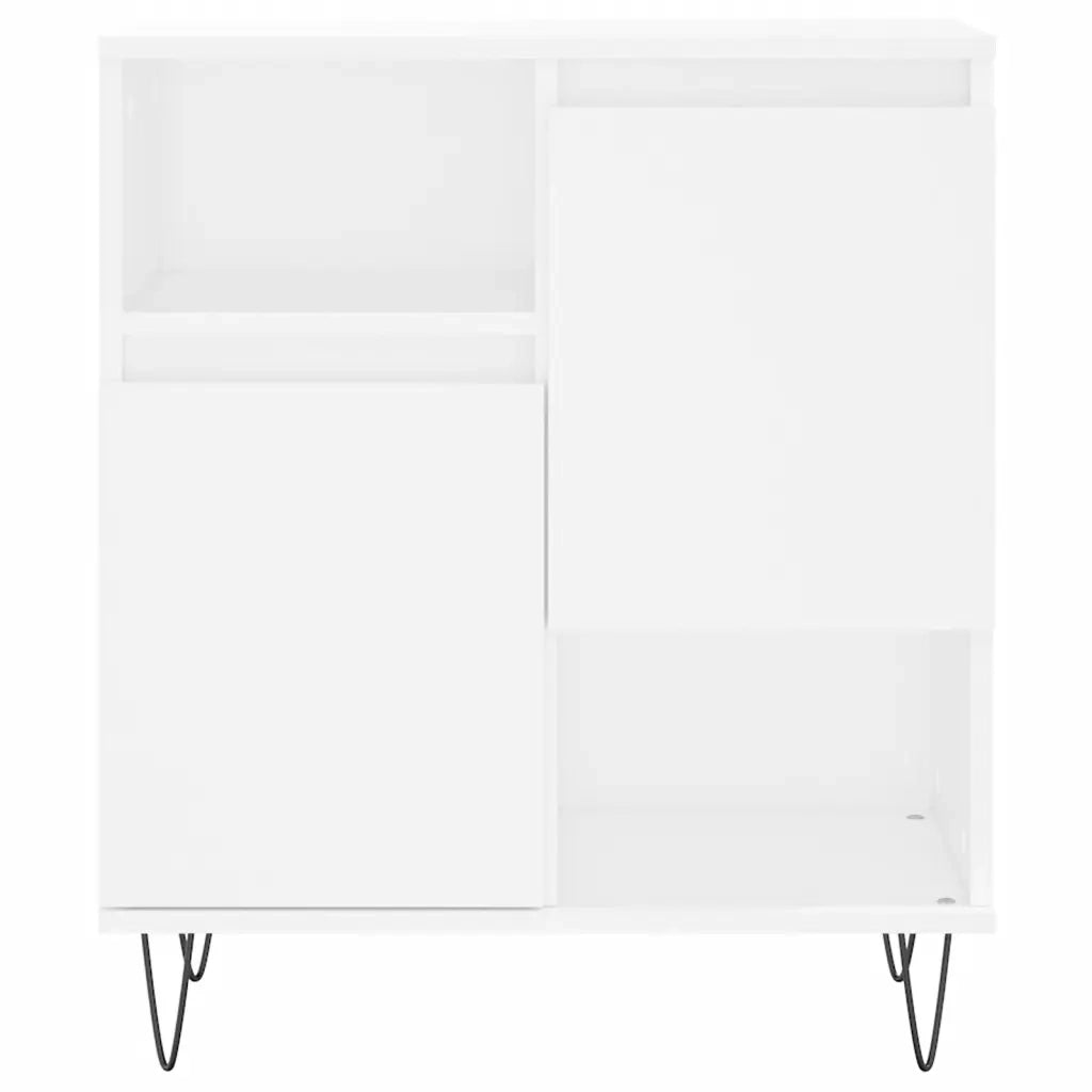Credenze 2 pz Bianche in Legno Multistrato 3190125
