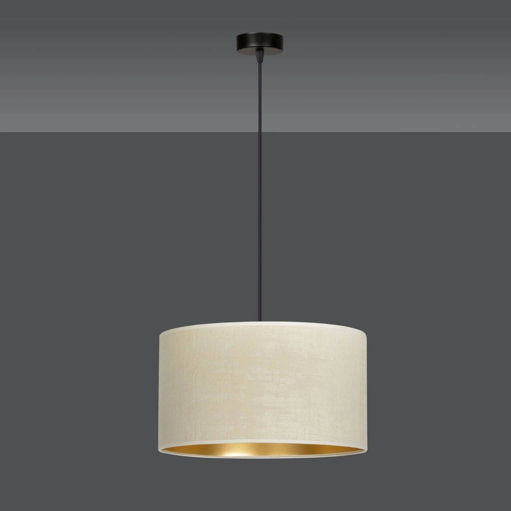 Lampada a sospensione Emibig Hilde Ø35 crema E27 dimmer