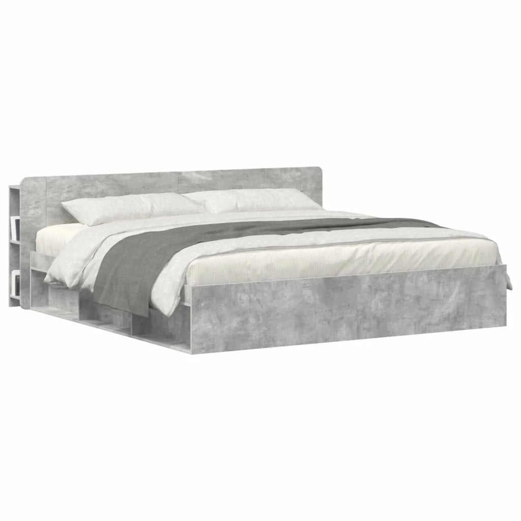 Testata del letto Grigio Cemento Legno ingegnerizzato 8001240