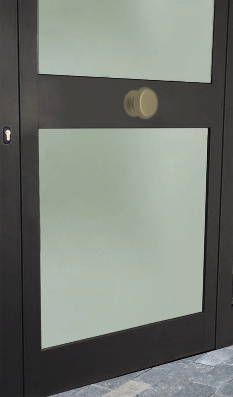 Pomolo fisso per porta SAGUATTI 177/80GB in alluminio bronzo satinato