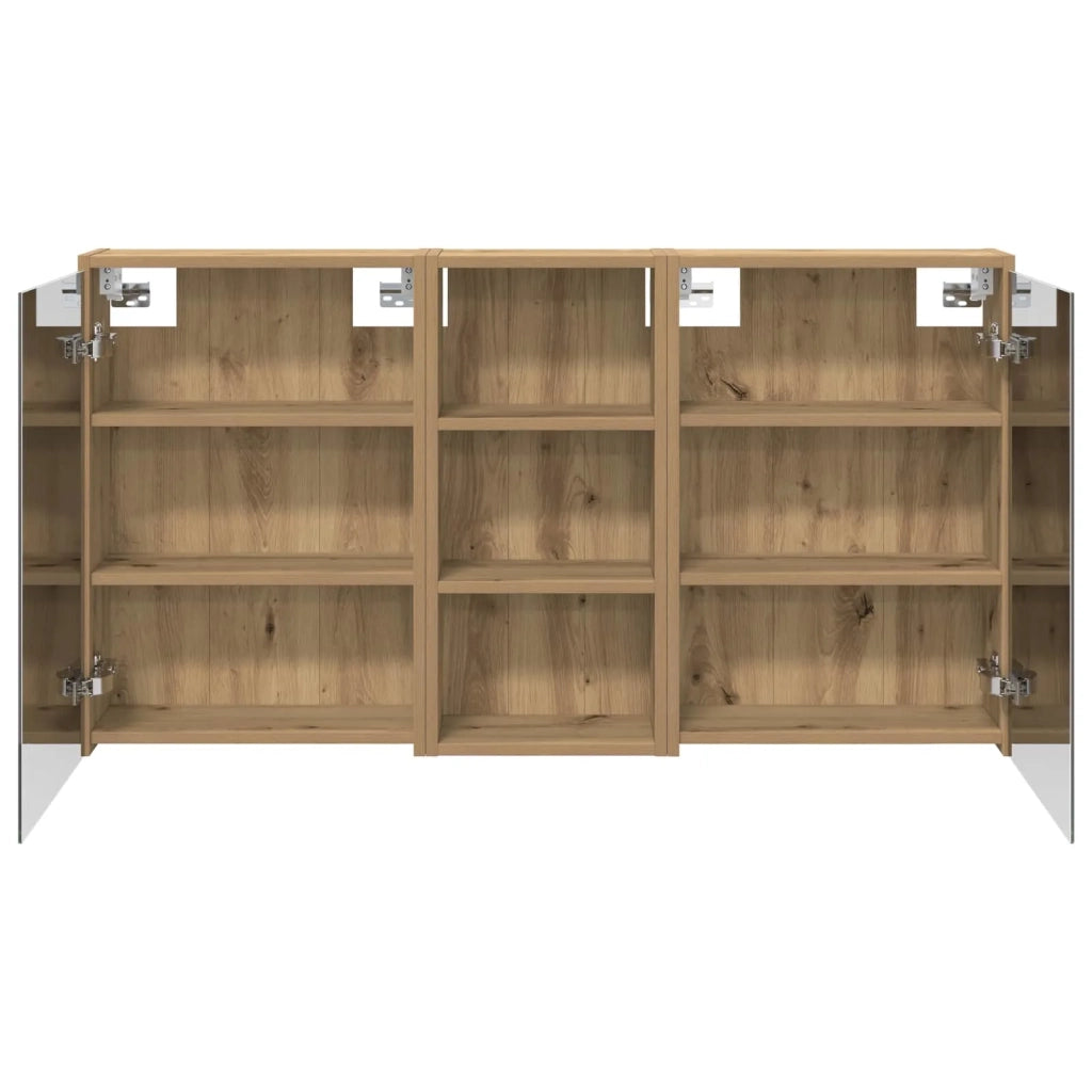 Set di Armadi da Bagno 3 pcs 116 x 16 x 62,5 cm
