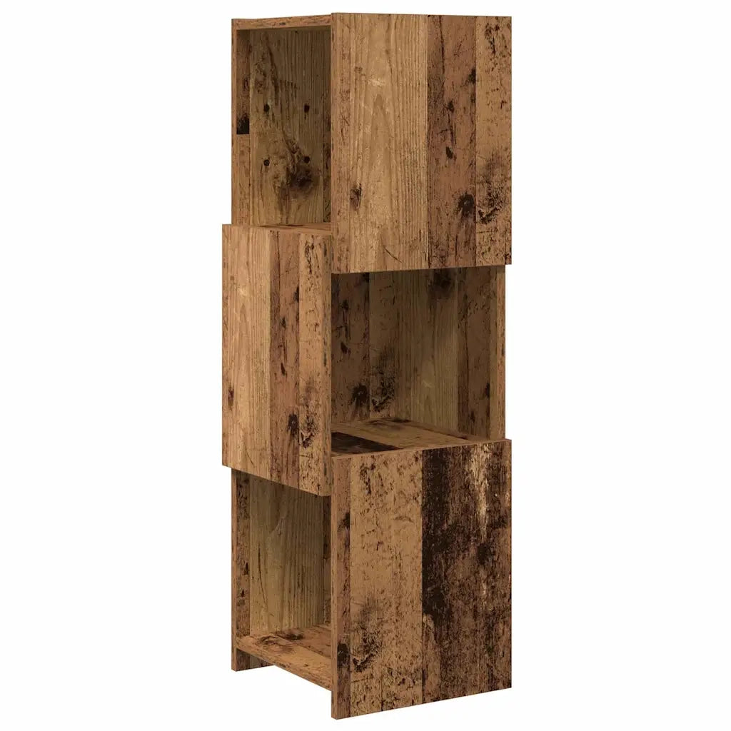 Mobile angolare Legno vecchio 30,5x30x95cm Legno multistrato 889835
