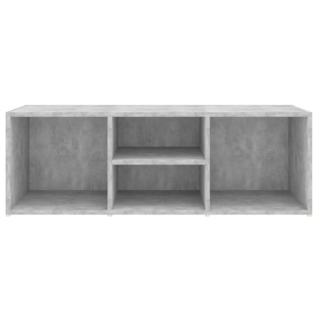 Panca portascarpe/stivali cassettiera scaffale mobiletto portaoggetti per ingresso 105 x 35 x 35 cm truciolato grigio 02_0022972