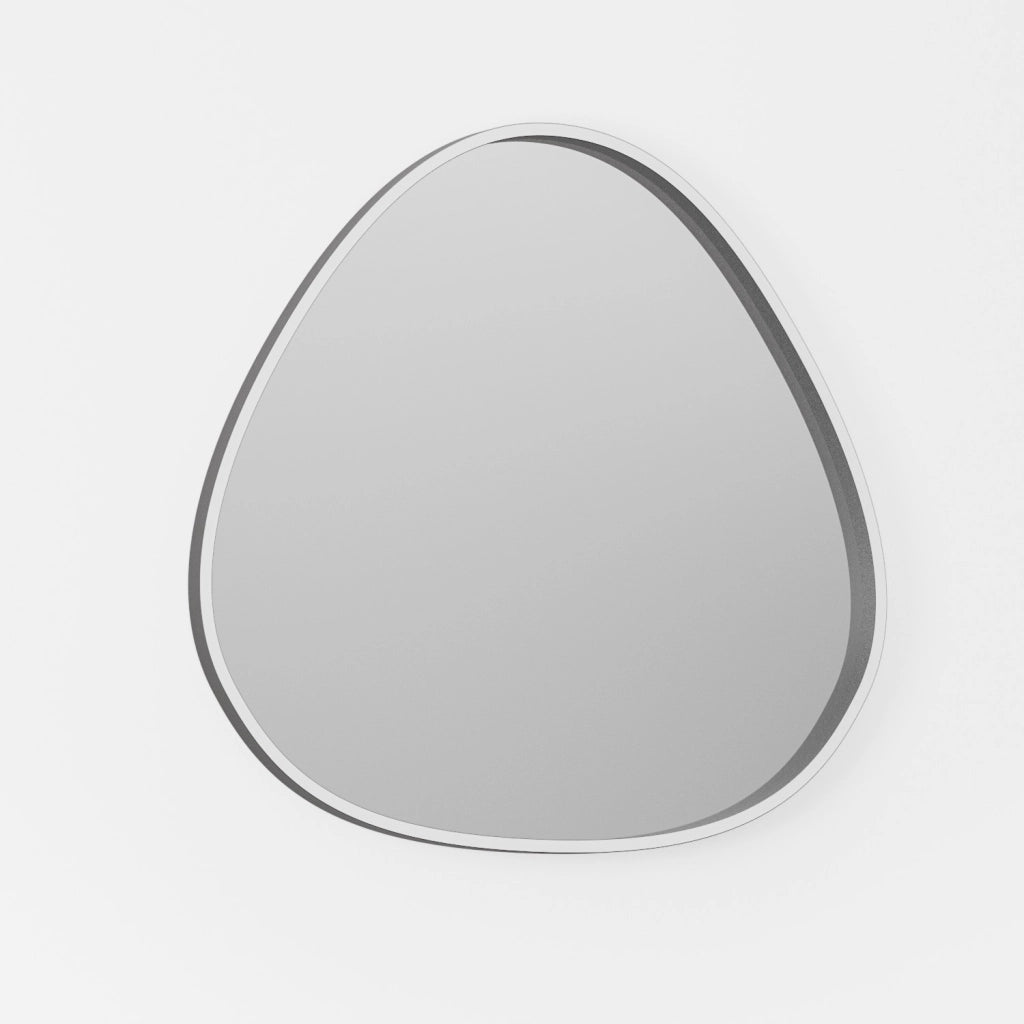 Ecaris A/G Lampada da Parete Specchio con Led 30W+5W CCT 3000K-4000K Dimmerabile, Struttura Alluminio Nero Satinato - Gealuce