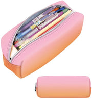 Etui per pennarelli con grande capacità - Etui per pennarelli con tasca per denaro per scuola e ufficio scolastico in ombreggiatura tramonto