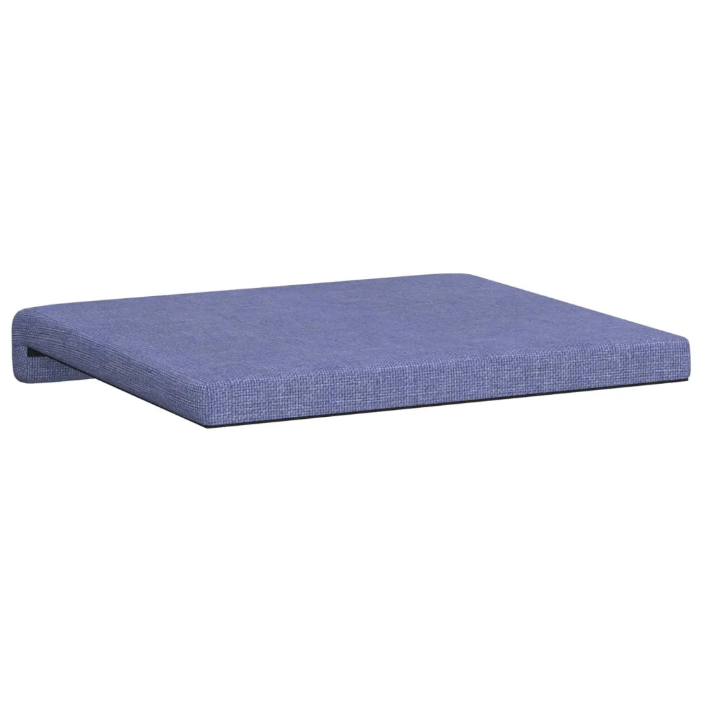 Cuscino per panchina 2 pcs Tessuto Blu jeans Profondità 35 cm 42043020