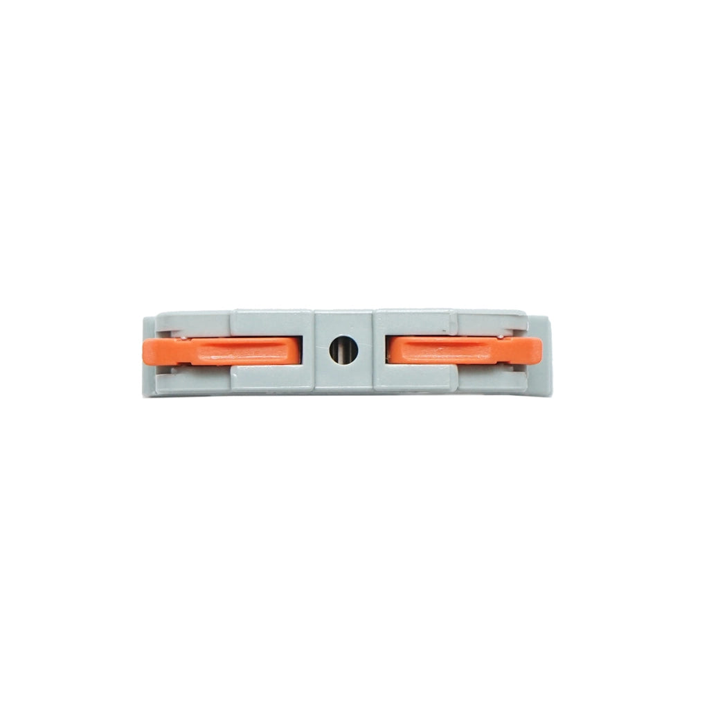 Connettore rapido per guida DIN 32A 450V, 2 poli 0,08-4mm Leader