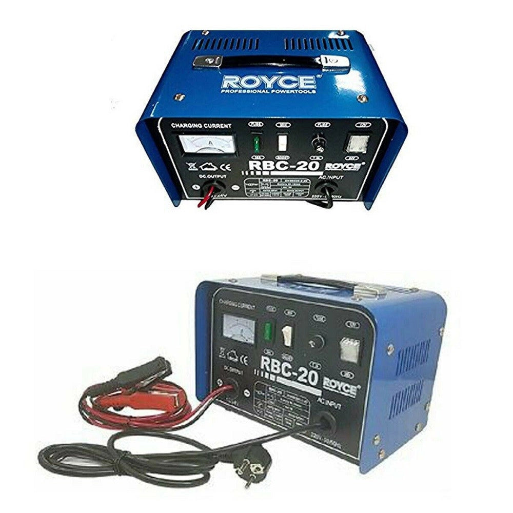 Trade Shop - Carica Batterie 12-24v 20a Auto Moto Camion Camper Barca Batteria Caricabatteria -
