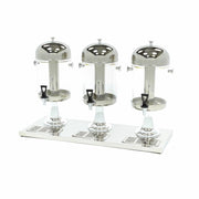 Dispensatore di Bevande - 3 x 8L - Tubo di Raffreddamento Centrale - Funziona Senza Potenza
