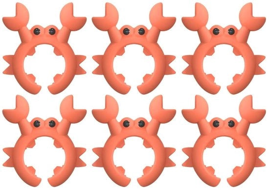 Spatola termoresistente con manico di silicone - forma granchio - facile da pulire