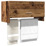 Armadio Legno Vecchio 70x32,5x35 cm in Legno Multistrato