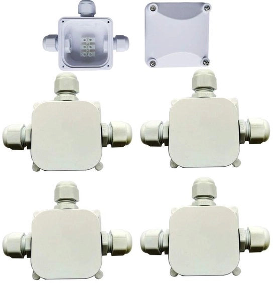 Scatola di distribuzione impermeabile - 4 pezzi