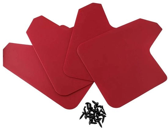 Spatbordo universale 40 x 30 x 3 - Spatlappi - Installazione facile - Duraturo - Viti - Universale