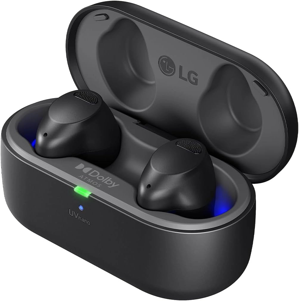 Electronics TONE Free T90S Auricolari Bluetooth In-Ear con Dolby Atmos, tecnologia MERIDIAN, cancellazione attiva del rumore (ANC) e igienizzazione UVnano+, Nero, TONE-T90S.AEUSLBK