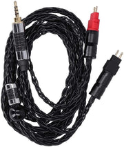 Cuffie da testa Cavo audio doppio con filo di rame 8 OCC Verzilverato per HD600 HD580 HD650 HD660s (25 mm)