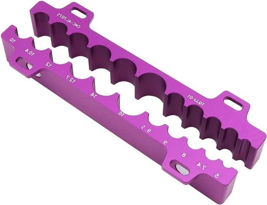 Bancopiede universale per bicicletta - Blu con inserto in alluminio - Accessorio per tavolo da lavoro multifunzionale - MTB - Accessori per bicicletta.