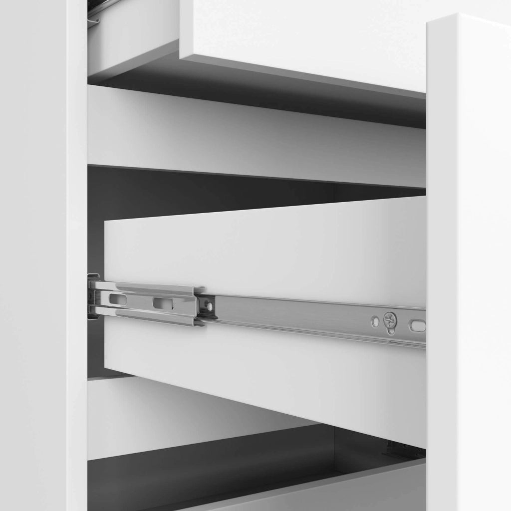 Cassettiera AKORD K120 Bianca 120 cm 10 cassetti 120x40x121 cm