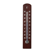 TERMOMETRO LEGNO ECO- - scuro - mm.200x36 - 5 pezzi MOLLETHERM