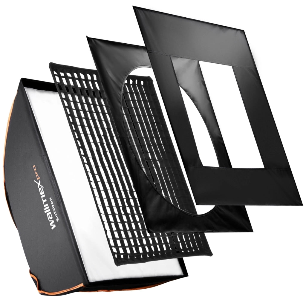 Softbox PLUS Arancione Linea 75x150