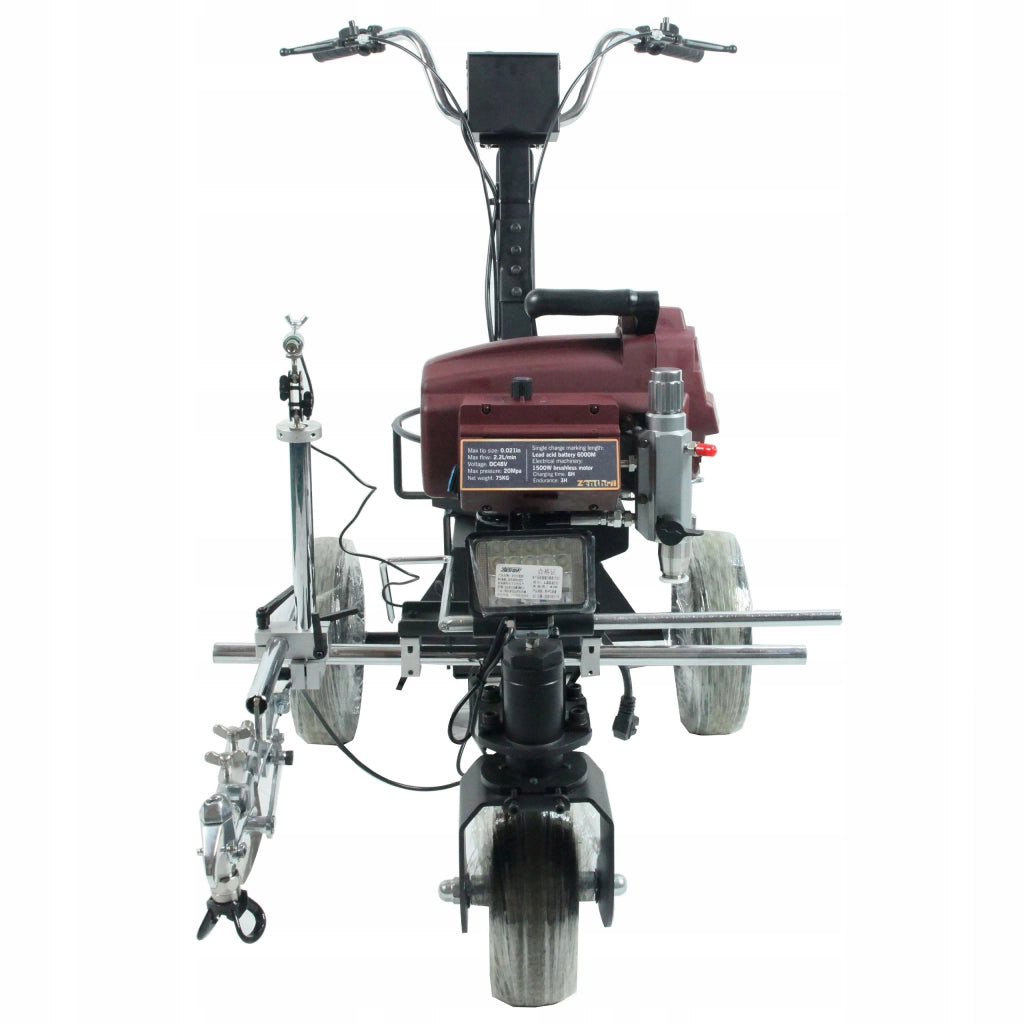 Traccialinee Stradale Elettrica PowerXcellence Striker R – Motore 1500W | 20 MPa | 2.2 L/min | Ugello 215 | Tubo 15 m