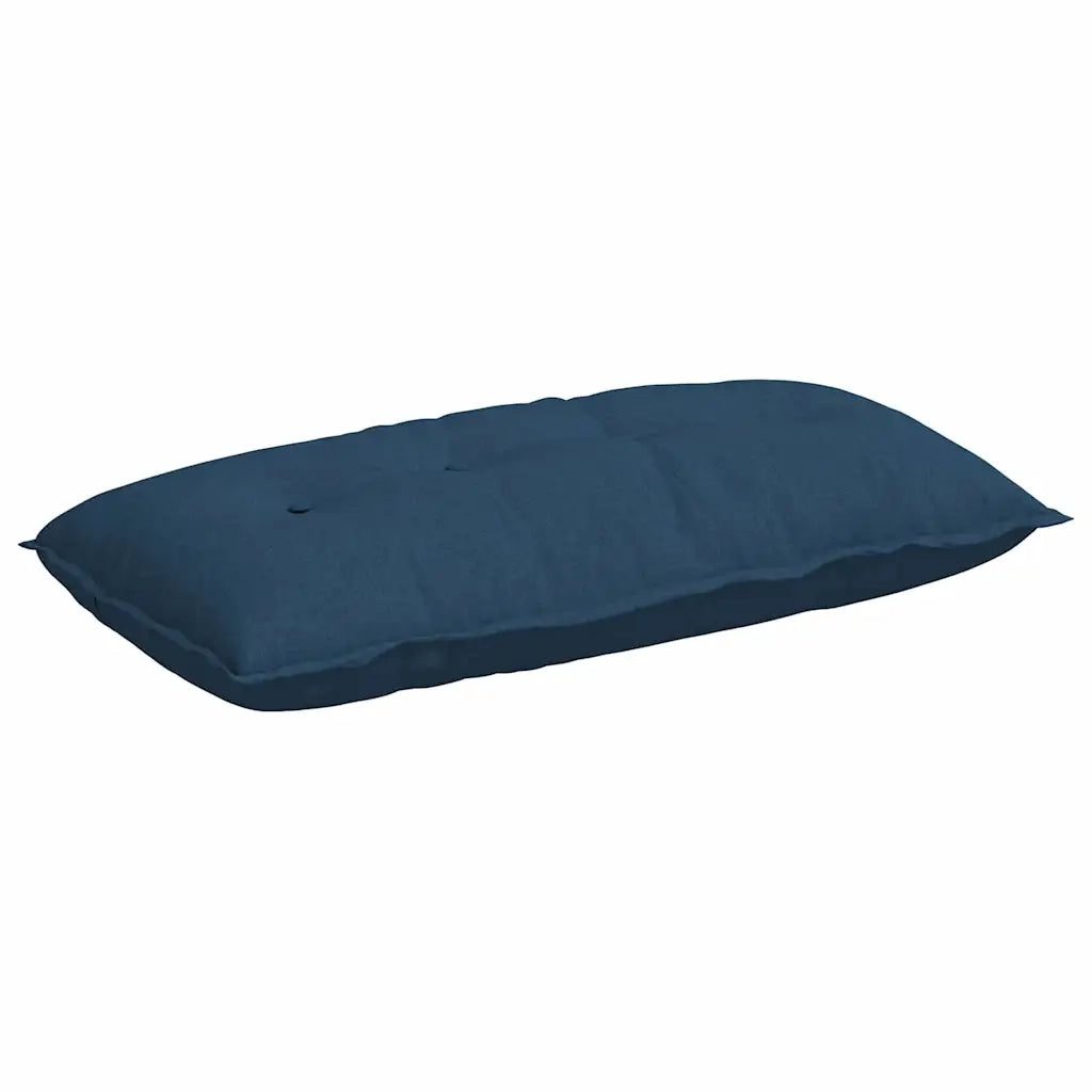 Cuscino per Schiena | Cuscino dorsale Blu 100 x 19 x 50 cm Tessuto