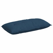 Cuscino per Schiena | Cuscino dorsale Blu 100 x 19 x 50 cm Tessuto