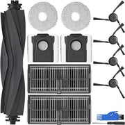Set di ricambi compatibile con Dreame X40 PRO - Ricambi per aspirapolvere robot - 13 pezzi