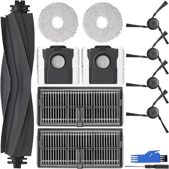 Set di ricambi compatibile con Dreame X40 PRO - Ricambi per aspirapolvere robot - 13 pezzi