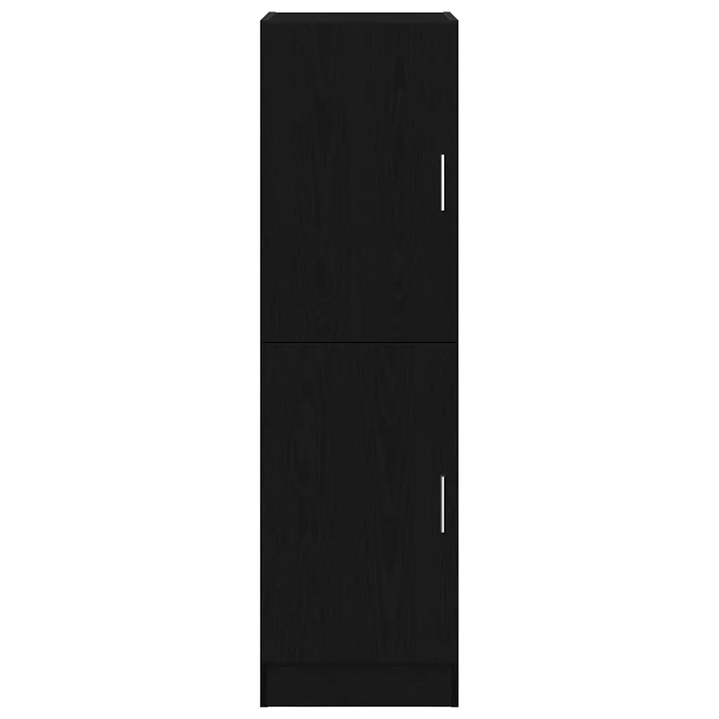 Mobile da Cucina Nero 38x41,5x131,5 cm Legno Multistrato 860113