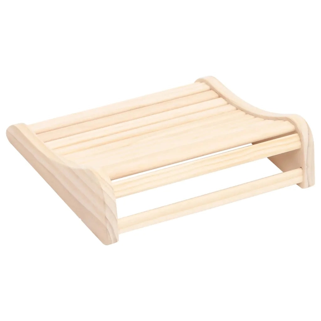 Poggiatesta per Sauna in Legno Massello di Pino cod mxl 40744