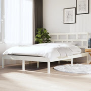 Giroletto Bianco 135x190 cm Double in legno Massello 3101194