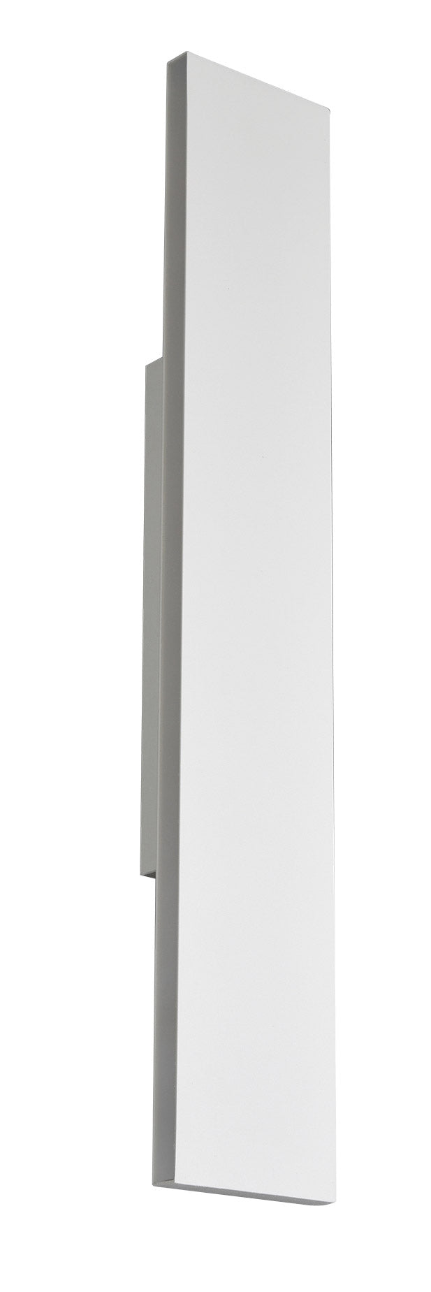 Applique da Interno a LED in Metallo Bianco Opaco