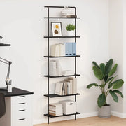 Libreria Rovere Nero 60 x 24 x 203 cm Legno multistrato 879971