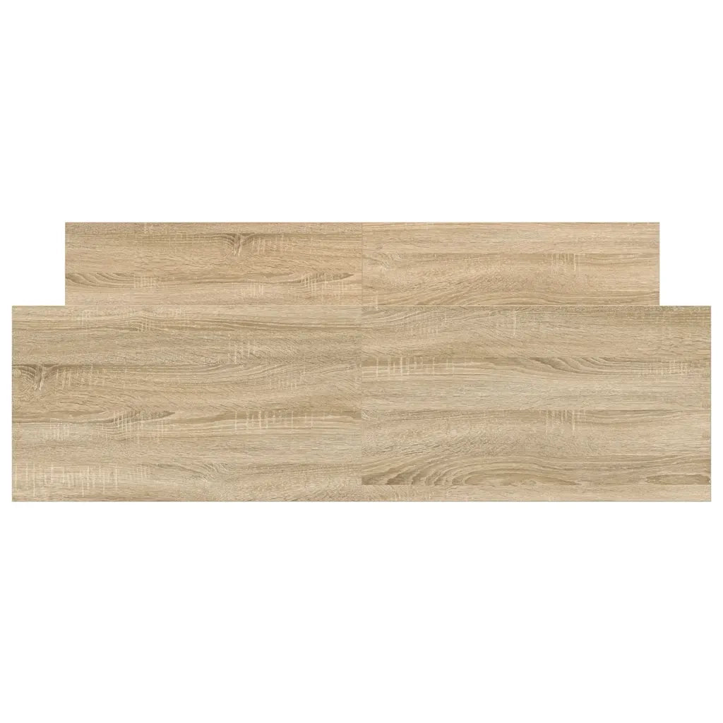 Giroletto con Testiera e Pediera Rovere Sonoma 140x200 cm 3203749
