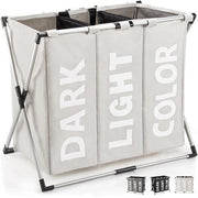 Asciugatrice pieghevole con 3 cassette - Grande capacità di trattamento acqua - Beige - 100L