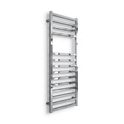 Termoarredo scaldasalviette square cromo lucido per bagno profilo quadro *** finitura- cromo lucido, misure h1200xl60...