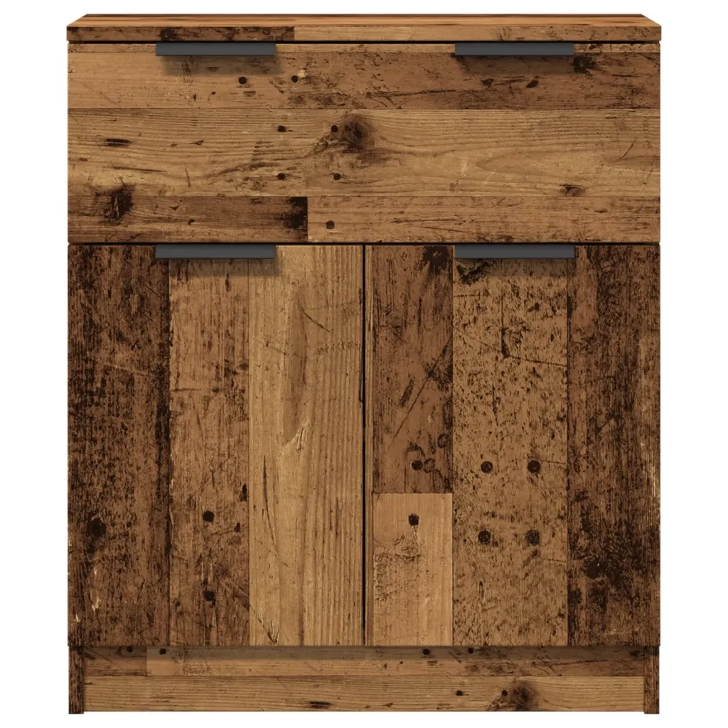 Credenza Legno Antico 60x30x70 cm in Truciolato