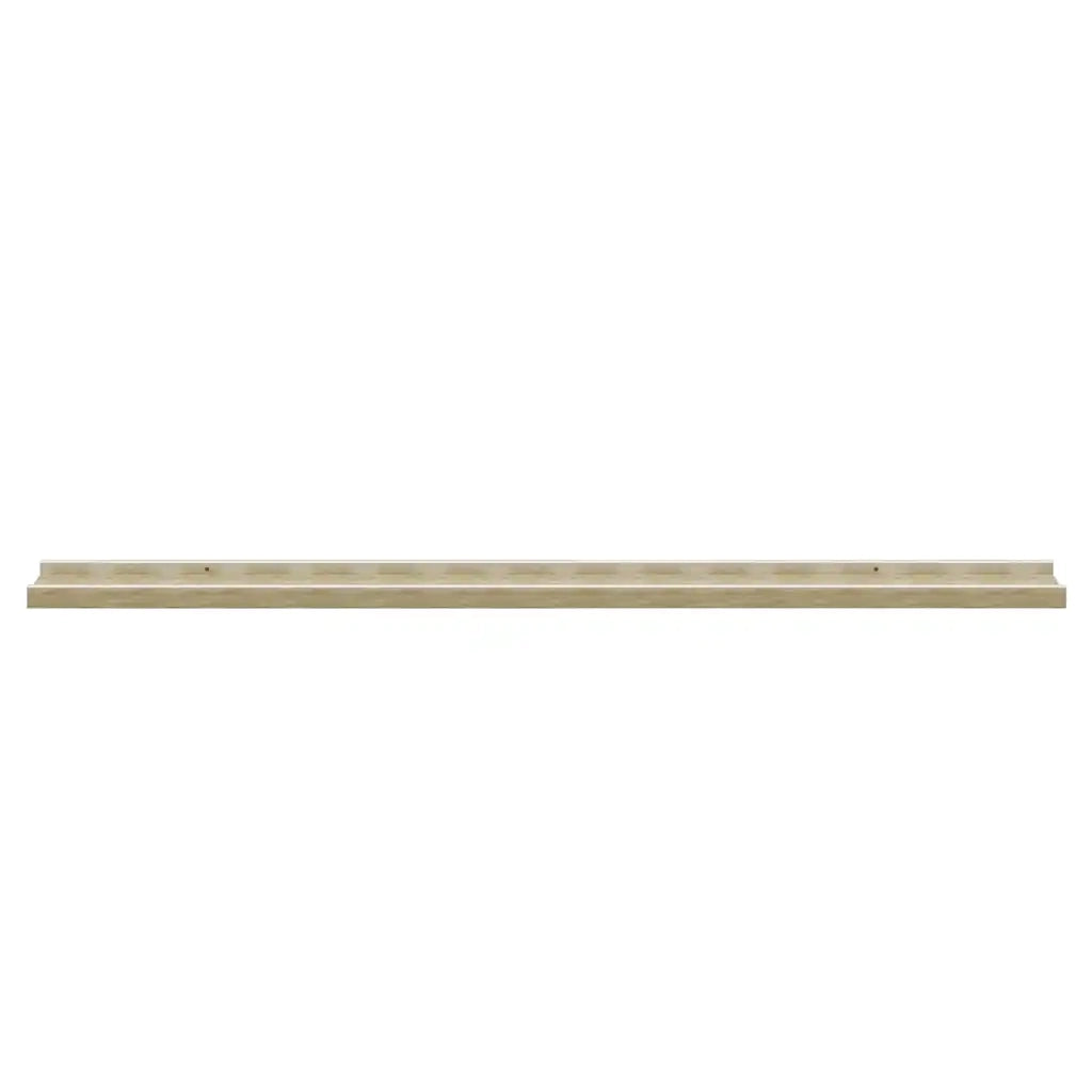 Mensole da Parete 4 pz Bianco e Rovere Sonoma 100x9x3 cm cod mxl 33538