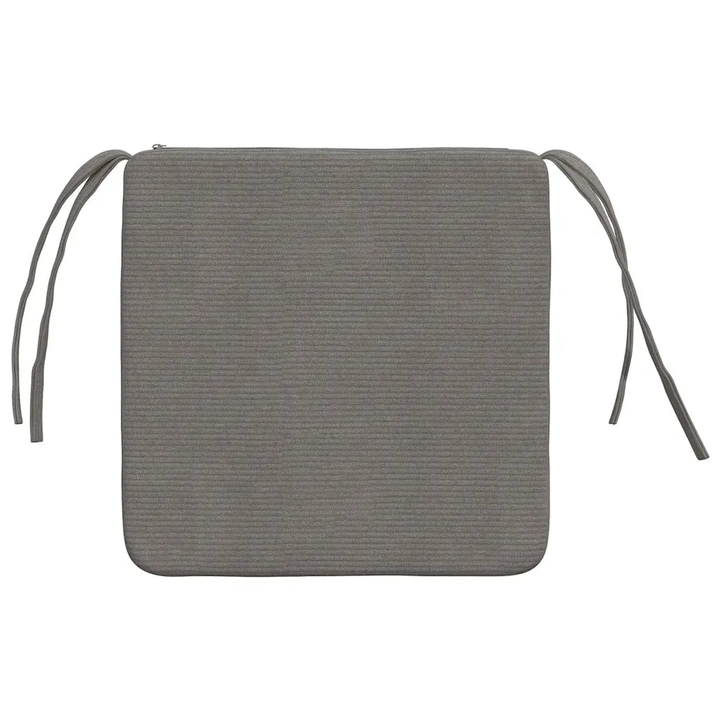 Cuscini per Seduta 4 pz | Cuscini per sedie Grigio chiaro 40 x 40 x 3 cm