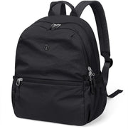 Borsa da viaggio mini da 13L per donna, leggera e impermeabile, per uso quotidiano, scuola, viaggio, escursione, lavoro (nero)
