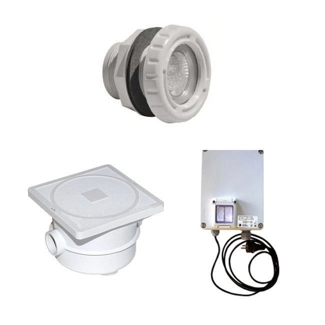 Kit 2 Mini proiettori led Bianco - Per Illuminazione Piscina Numero pezzi: 2