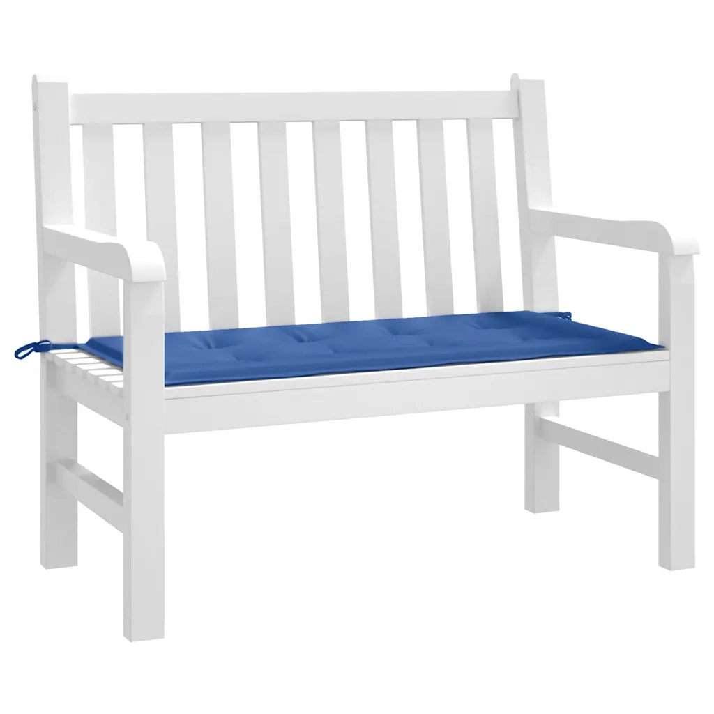 Cuscino per Panca-Cuscini per panchina Blu Reale 100x50x3 cm in Tessuto Oxford