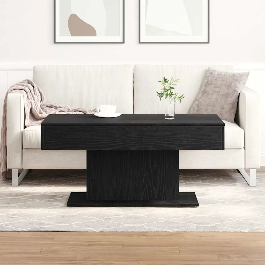 Tavolino da salotto Rovere Nero 96 x 50 x 45 cm 862624