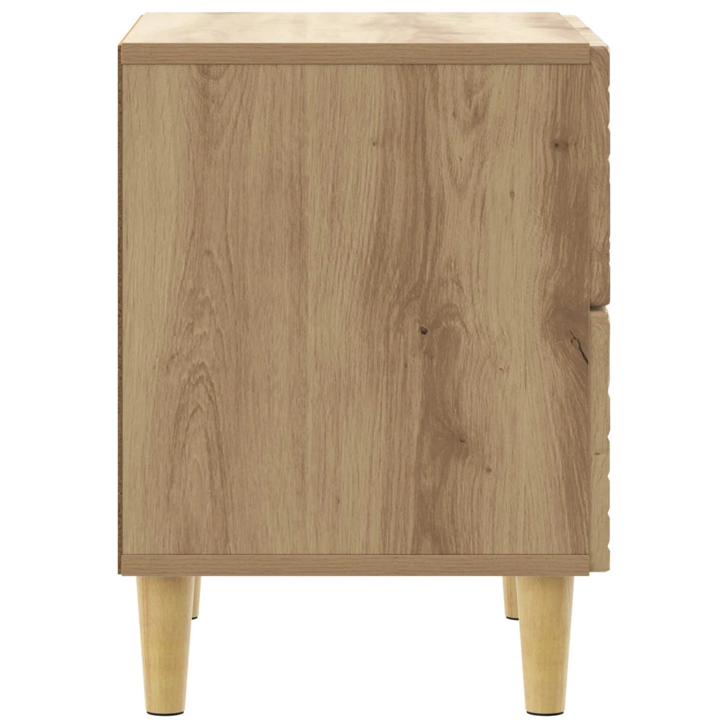 Comodino Rovere Artigianale 62 x 34,5 x 48 cm 895014