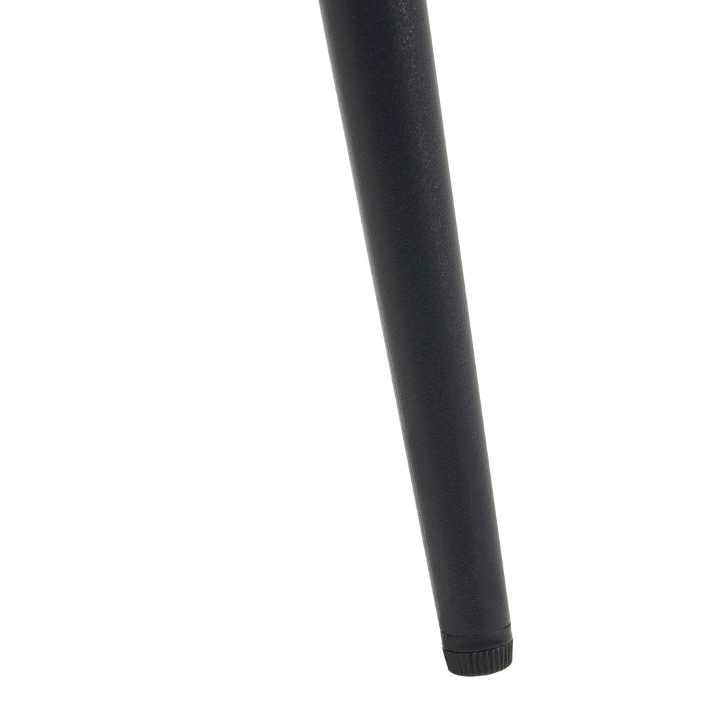 Set di 2 sedie da pranzo velluto arancione braccioli schienale intagliato gambe in metallo moderna industriale