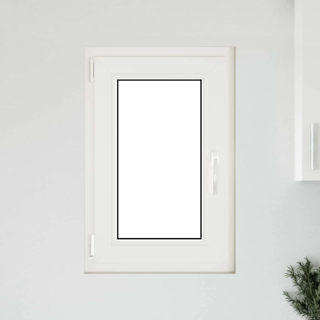Finestra per Soffitta RISOR 50 x 75 cm PVC e Vetro Bianco CFW1378344