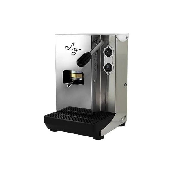 Aroma plus basic macchina da caff� cialde 44mm silver - 8052879790294