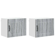 Pensile da cucina | Armadietto a muro LUCCA 2 pz Grigio Sonoma 50 x 31 x 40 cm